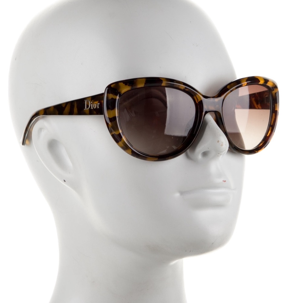Christian Dior Cat Eye Gradient Sunglasses
